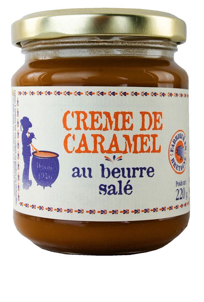 Karamellcreme mit gesalzener Butter - La Maison d&amp;#39;Armorine 220g