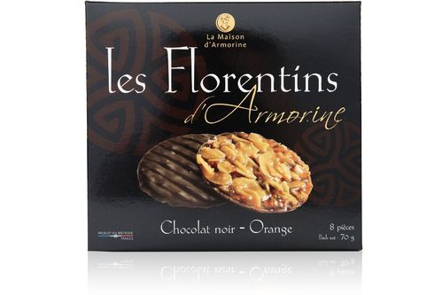 Florentiner mit Zartbitterschokolade - La Maison d'Armorine 70g