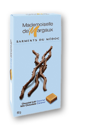 Sarments du Médoc - Vollmilch-Karamell - Mademoiselle de Margaux 60g
