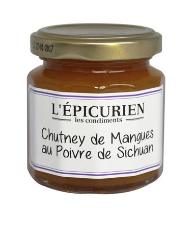 Mango-Chutney mit Szechuan Pfeffer - L'épicurien 125g