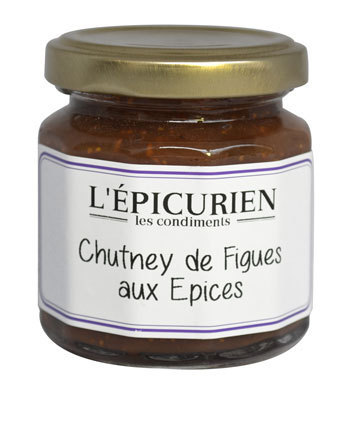 Feigen-Chutney mit Gewürzen - L'épicurien 125g
