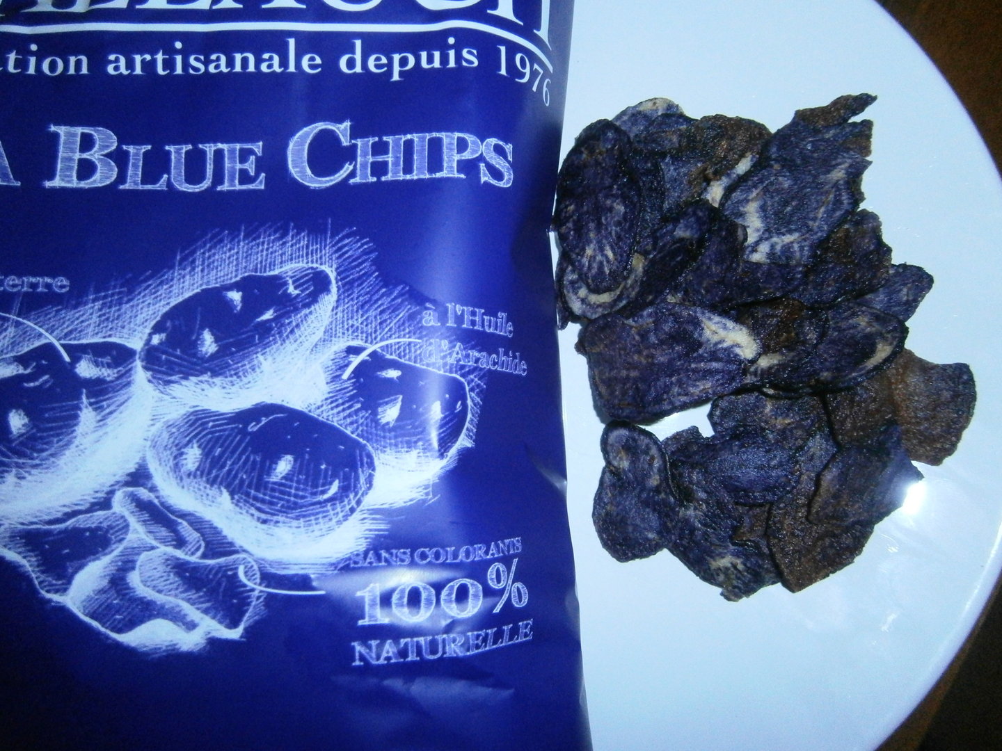 Blaue Chips, La Chips d&amp;#39;Allauch - Provence Chips 125g