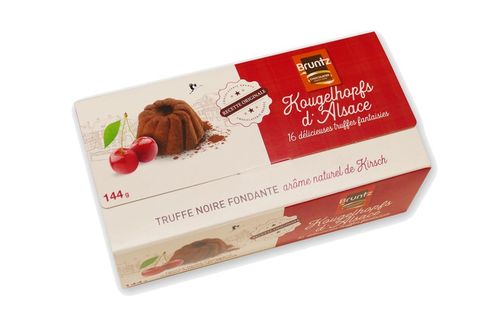Kougelhopfs d'Alsace mit Kirsche - Chocolaterie Bruntz 144g