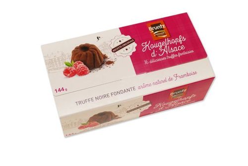 Kougelhopfs d'Alsace mit Himbeere - Chocolaterie Bruntz 144g