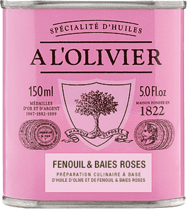 Olivenöl mit Fenchel & rosa Pfeffer - A L'Olivier 150ml