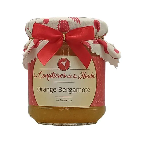 Orange-Bergamotte - Les Confitures de la Hoube 220g