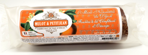Nonnettes de Dijon Orange - Mulot et Petitjean 85g