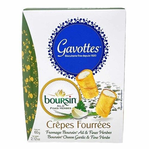 Crêpes mit Boursin Käse - Gavottes 60g
